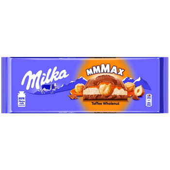 Milka CZEKOLADA TOFFEE WHOLENUTS 300G 750386