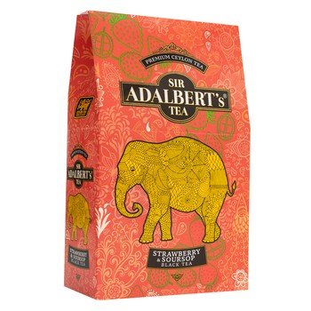 Adalbert's Adalbert's Strawberry & Soursop Black Tea 80g ADA.H.STR.SOU.80