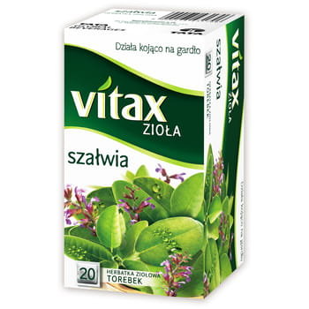 Vitax HERBATA ZIOŁA SZAŁWIA 20 szt.