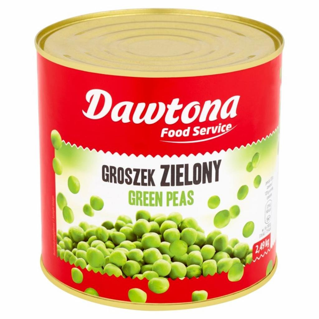 Groszek konserwowy 2490g Dawtona