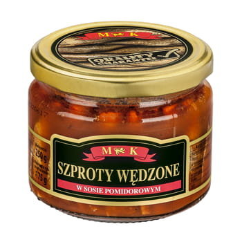 MK Szproty wędzone w sosie pomidorowym 250 g