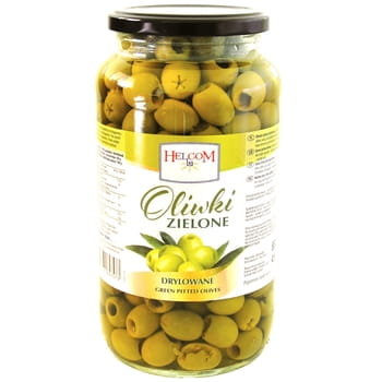 Helcom - Oliwki zielone drylowane. Produkt pasteryzowany.