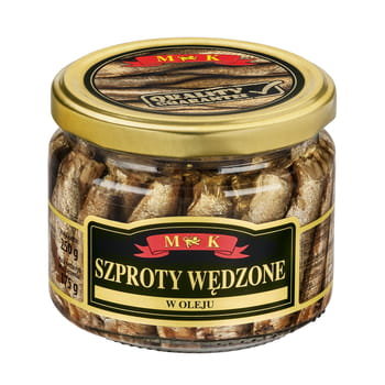 MK Szproty wędzone w oleju 250 g