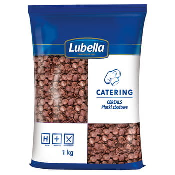 Lubella PŁATKI ŚNIADANIOWE MUSZELKI CZEKOLADOWE 1000G