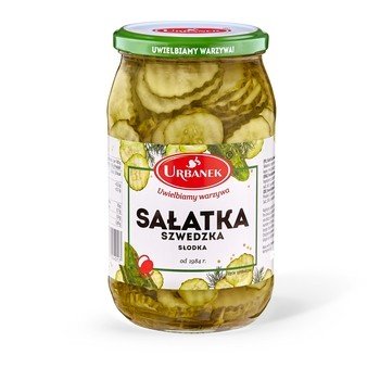Sałatka szwedzka słodka 850g Urbanek