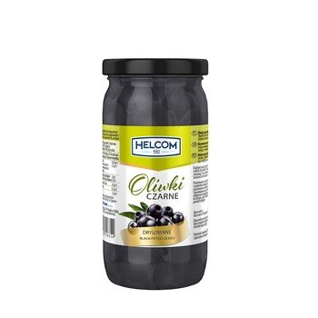 Oliwki czarne drylowane 370ml Helcom