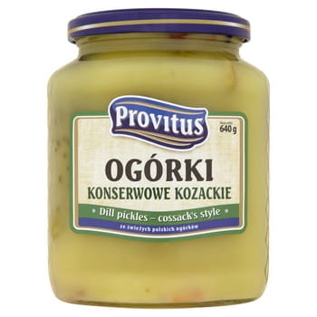 Provitus Ogórki konserwowe Kozackie