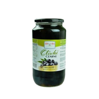 Oliwki czarne drylowane 880g Helcom
