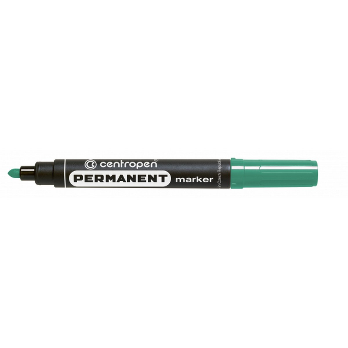 Centropen Marker permanentny 8566 okrągła końcówka zielony