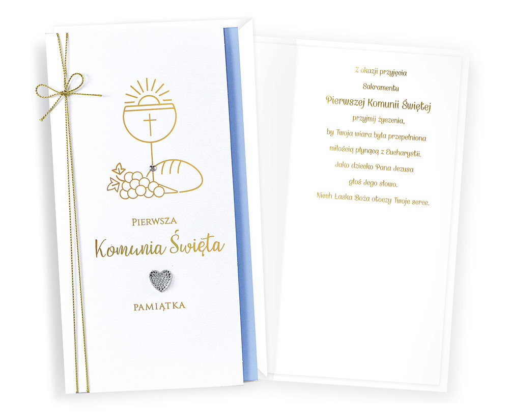 Karnet Komunia - Kukartka