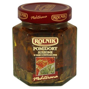 Pomidory suszone w oleju z pestkami dyni 280 g Rolnik
