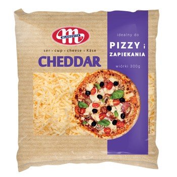 Mlekovita Ser Cheddar wiórki 300g