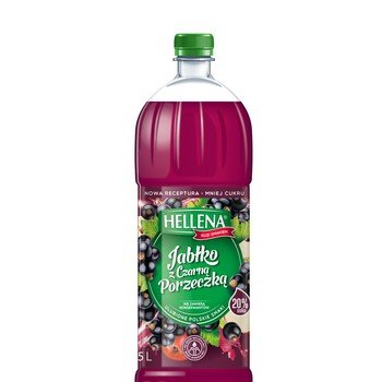 Napój Niegazowany Hellena Jabłko z Czarną Porzeczką 1,75l 20% soku