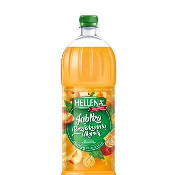 Napój Niegazowany Hellena Jabłko z Brzoskwinią i Morelą 1,75l 20% soku