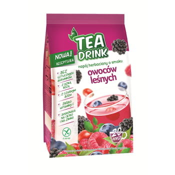 TEANA TEA DRINK NAPÓJ HERBACIANY O SMAKU OWOCÓW LEŚNYCH 300G zakupy dla domu i biura 40159246