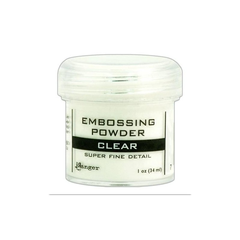 Puder do embossingu Ranger Super Fine - CLEAR / PRZEZROCZYSTY