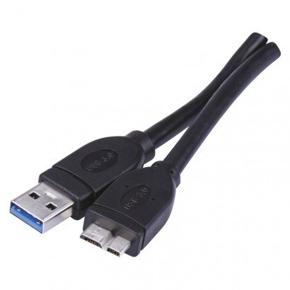 Emos złącze wtyczka kabel USB 3.0 A Micro B 1 m, sb7801