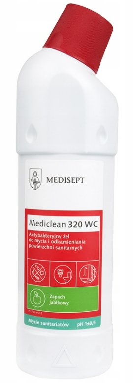 Clean MediSept WC antybakteryjny żel do łazienek 0,75 litra