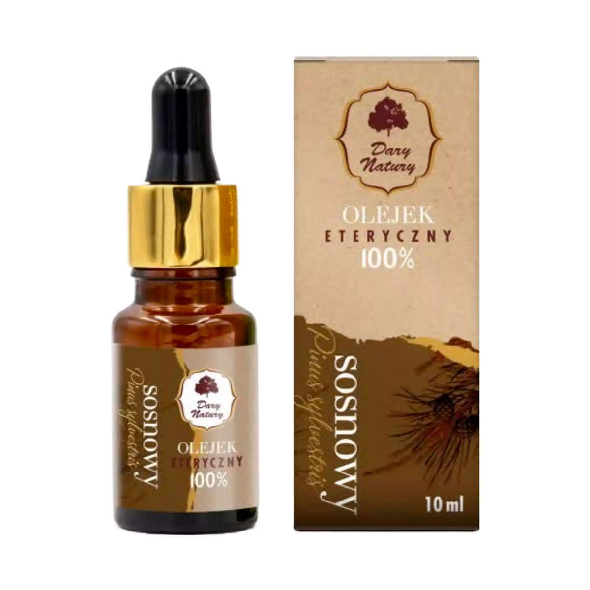 Dary Natury Olejek Eteryczny Sosnowy 100% 10ml - Dary Natury