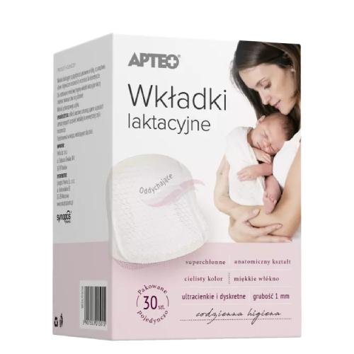 SYNOPTIS PHARMA SP. Z O.O. Apteo wkładki laktacyjne 30 sztuk 9100565