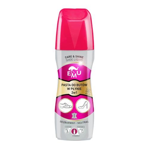 EMU Pasta do butów w płynie 2w1 bezbarwna, 75ml