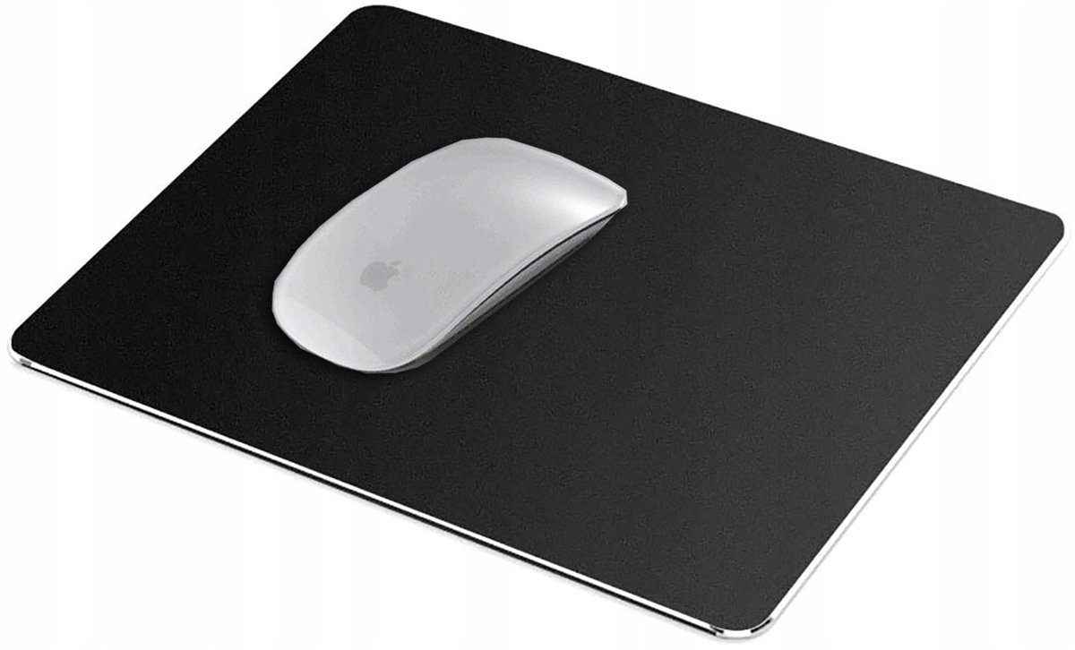 Aluminiowa podkładka pod mysz PC Apple magic mouse | czarny