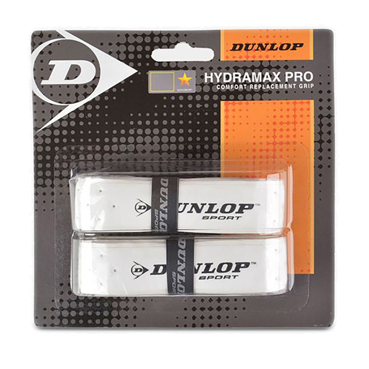 Owijki Do Rakiet Squash Dunlop Hydramax Pro 2 Szt. Białe 613251