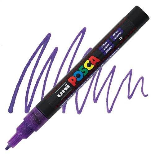 UNI ball POSCA marker (z delikatną końcówką okrągłą) zielone jabłko PX197996000