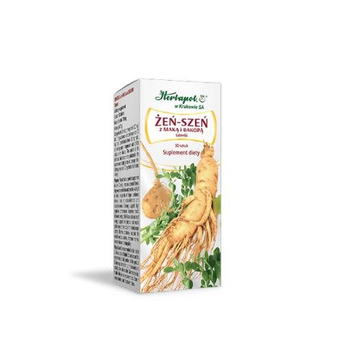 Herbapol, Żen-szeń Z Maką I Bakopą, 30 Tab.