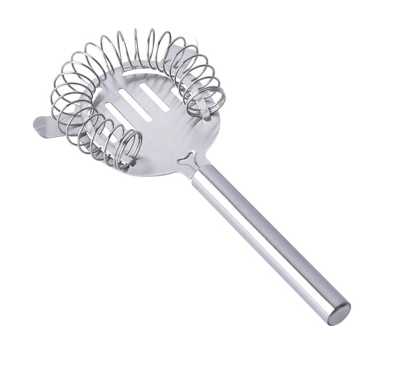 Filtr barmański z zaokrągloną rączką (strainer, sitko)