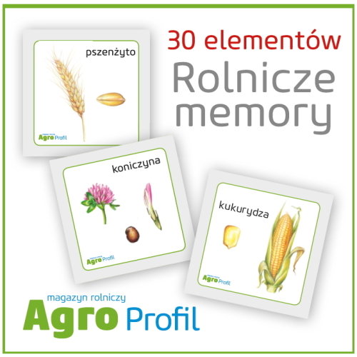 Rolnicze Memory (Uprawy), gra, Agro Profil