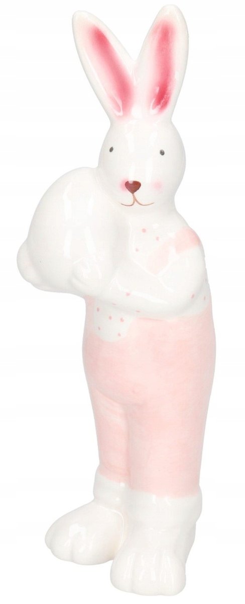 Zając Zajączek Ceramiczny Wielkanocny Figurka