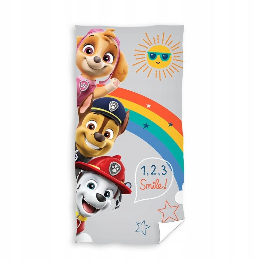 Paw Patrol Pieski Duży Ręcznik Na Basen 70X140