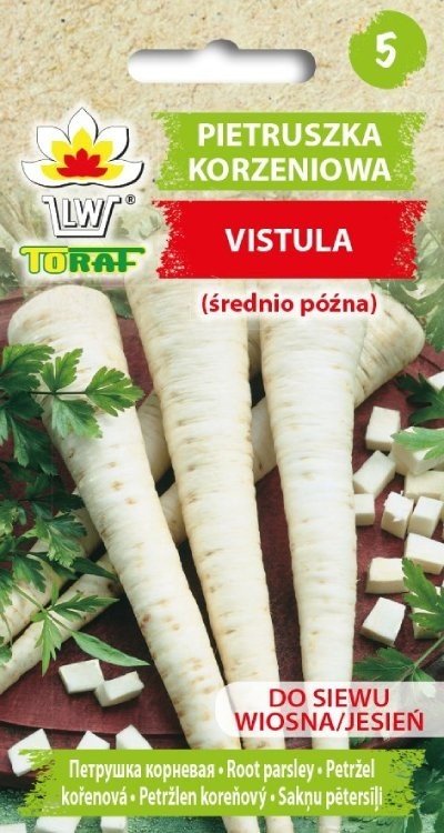 Pietruszka VISTULA (śr. późna) Petroselinum crispum