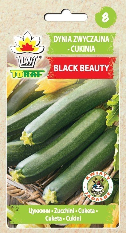 Toraf WARZYWA Cukinia Black Beauty 5g nasiona 01410