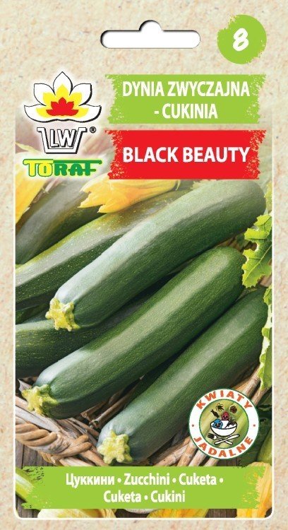 Toraf WARZYWA Cukinia Black Beauty 5g nasiona 01410