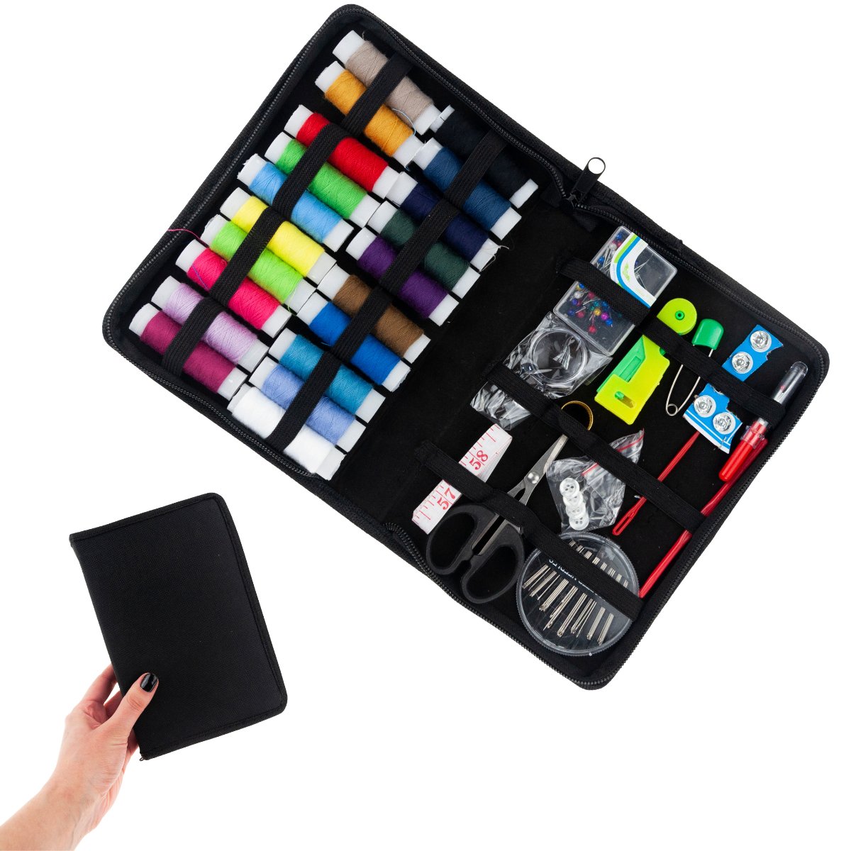Zestaw Krawiecki 109 Elementów W Etui Do Szycia