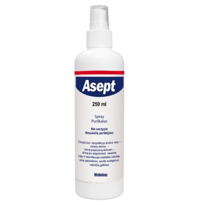 123ratio ASEPT Spray dezynfekcyjny 250 ml 9083726