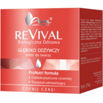 Ava Labolatorium Revival biologiczna odnowa głęboko odżywczy krem do twarzy 50 ml