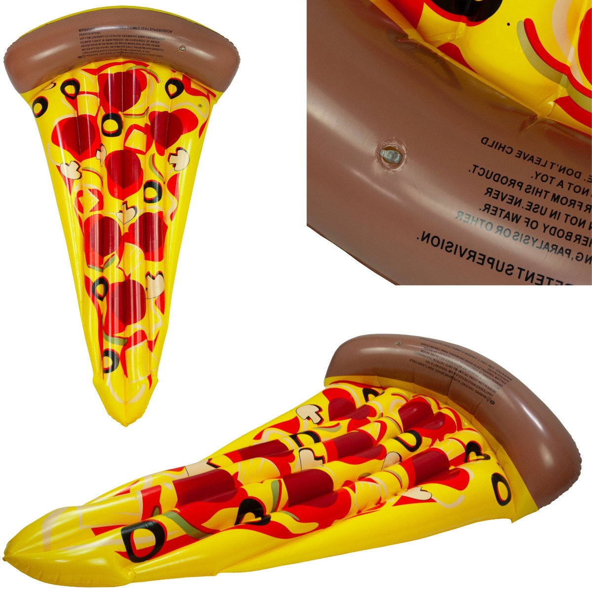Materac Dmuchany Pizza 171 CM Materace Na Plażę