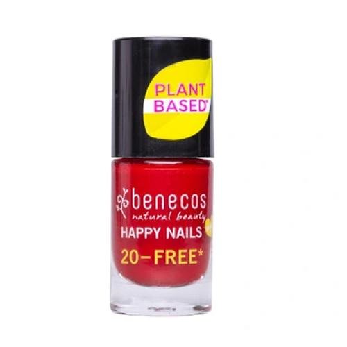 Benecos, Lakier do paznokci, Cherry Red, 5ml