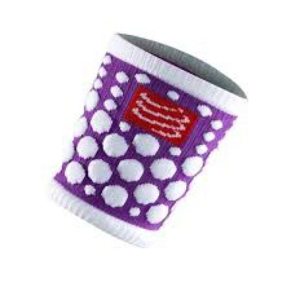 Frotki Compressport Sweat Bands | Fioletowe