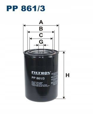 Filtron Filtr Paliwa PP861/3