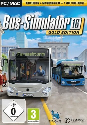 Gra PC Mac OSX Bus Simulator 16 Gold Edition
