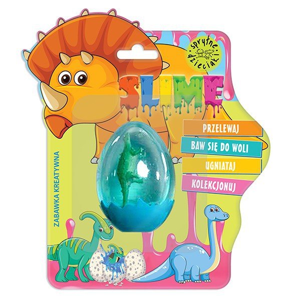Chlapu Chlap Sprytne Dzieciaki Slime Narodziny Dino - Zabawka Kreatywna