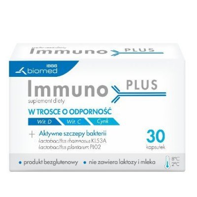 Biomed IBSS Immuno PLUS 0,306 g, 30 kaps.