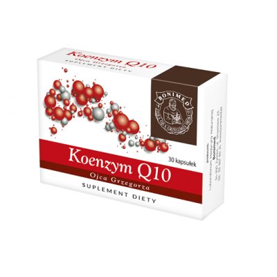 BONIMED Laboratorium Medycyny Naturalnej Koenzym Q10 Ojca Grzegorza 30 kapsułek 8008881