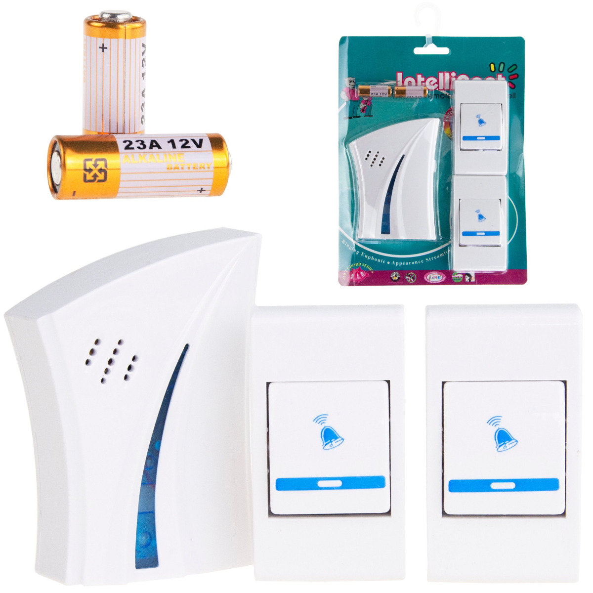 DZWONEK BEZPRZEWODOWY 2 PILOTY 150 METROW 36MELODI