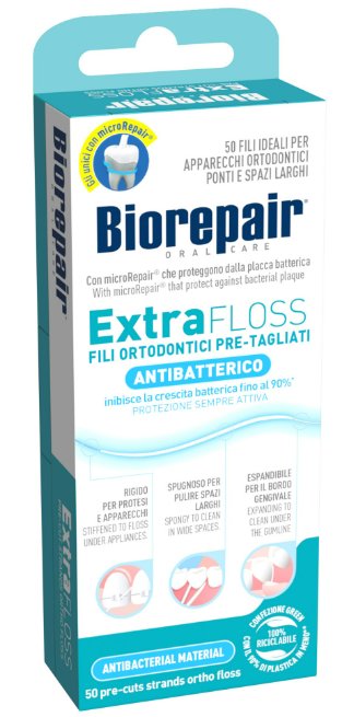 BioRepair nitka ExtraFloss - ortodontyczna 50szt.