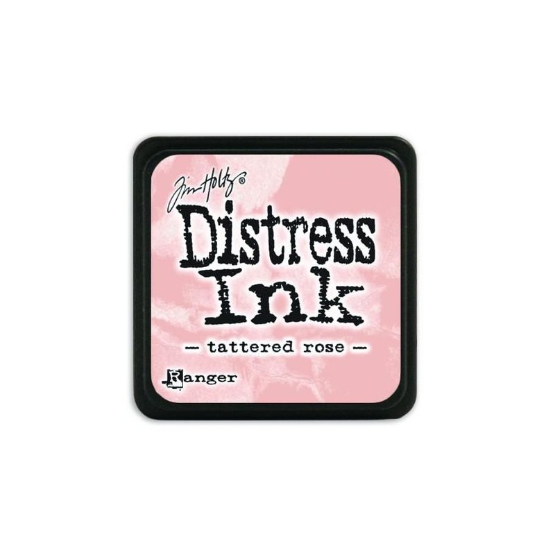Poduszka z tuszem Ranger - Distress Mini Ink Pad - TATTERED ROSE